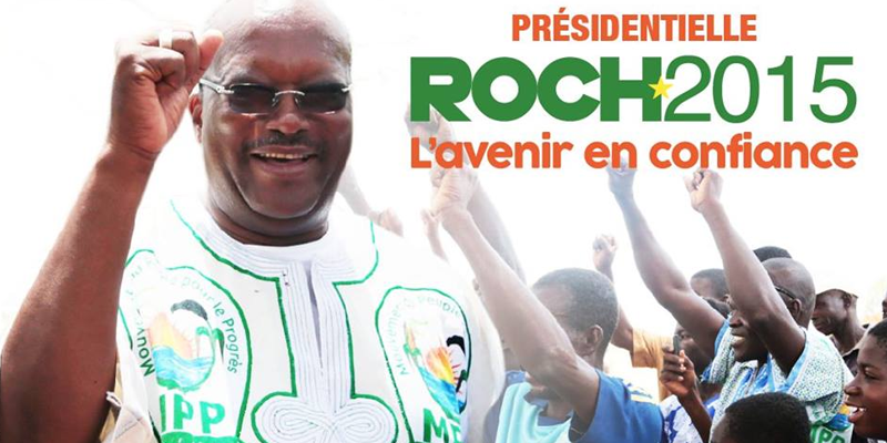 Affiche de campagne 2015 - Roch Kaboré 2015