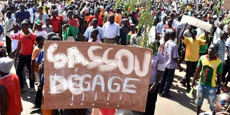 Manifestation populaire au Congo Brazzaville