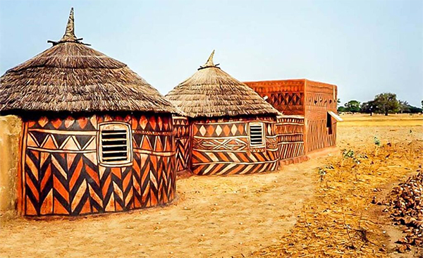 Architecture traditionnelle, Po Tiebele, Burkina Faso